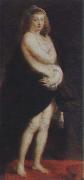 Peter Paul Rubens, helene fourment in a fur wrap